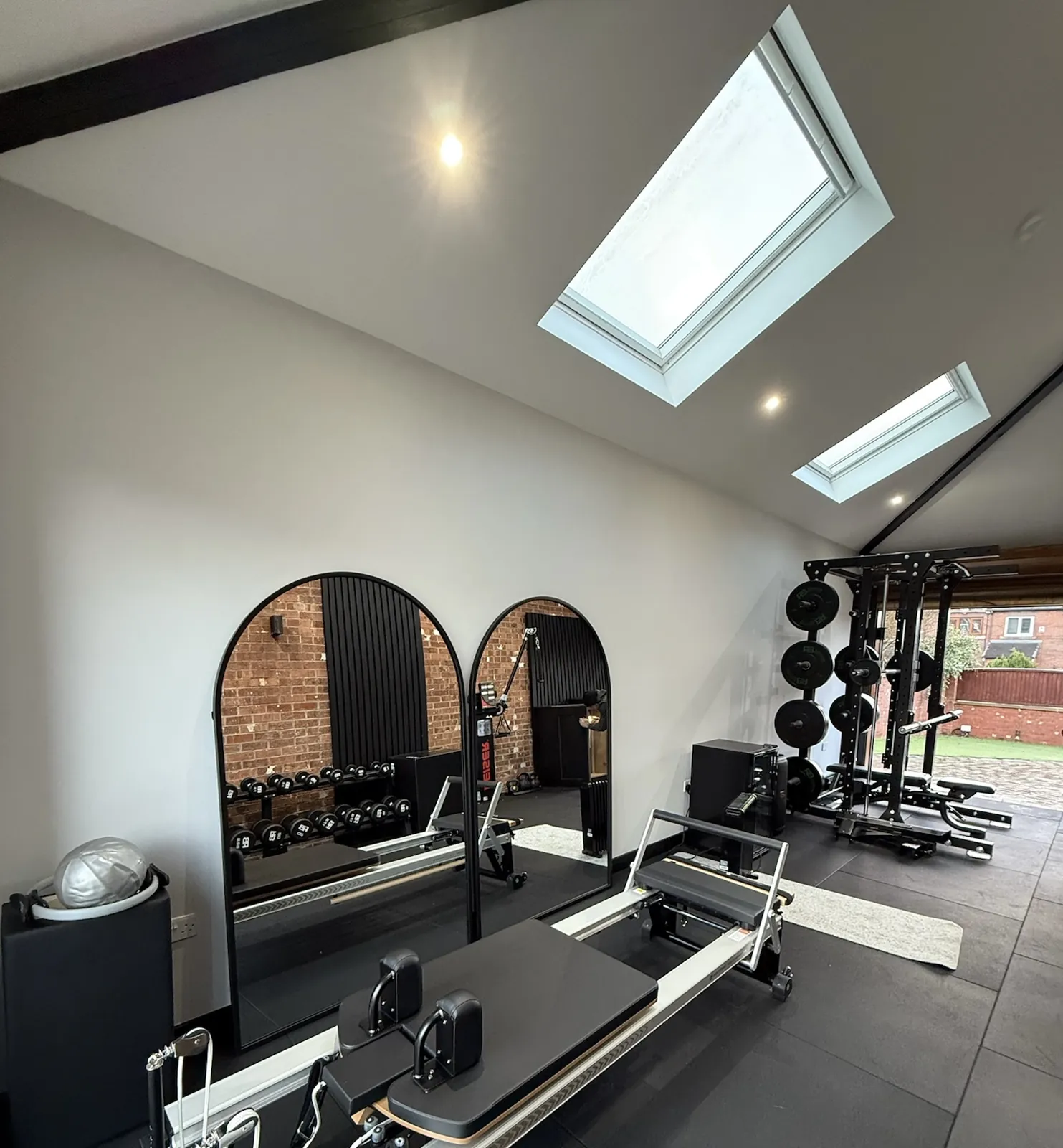 Garage to home gym