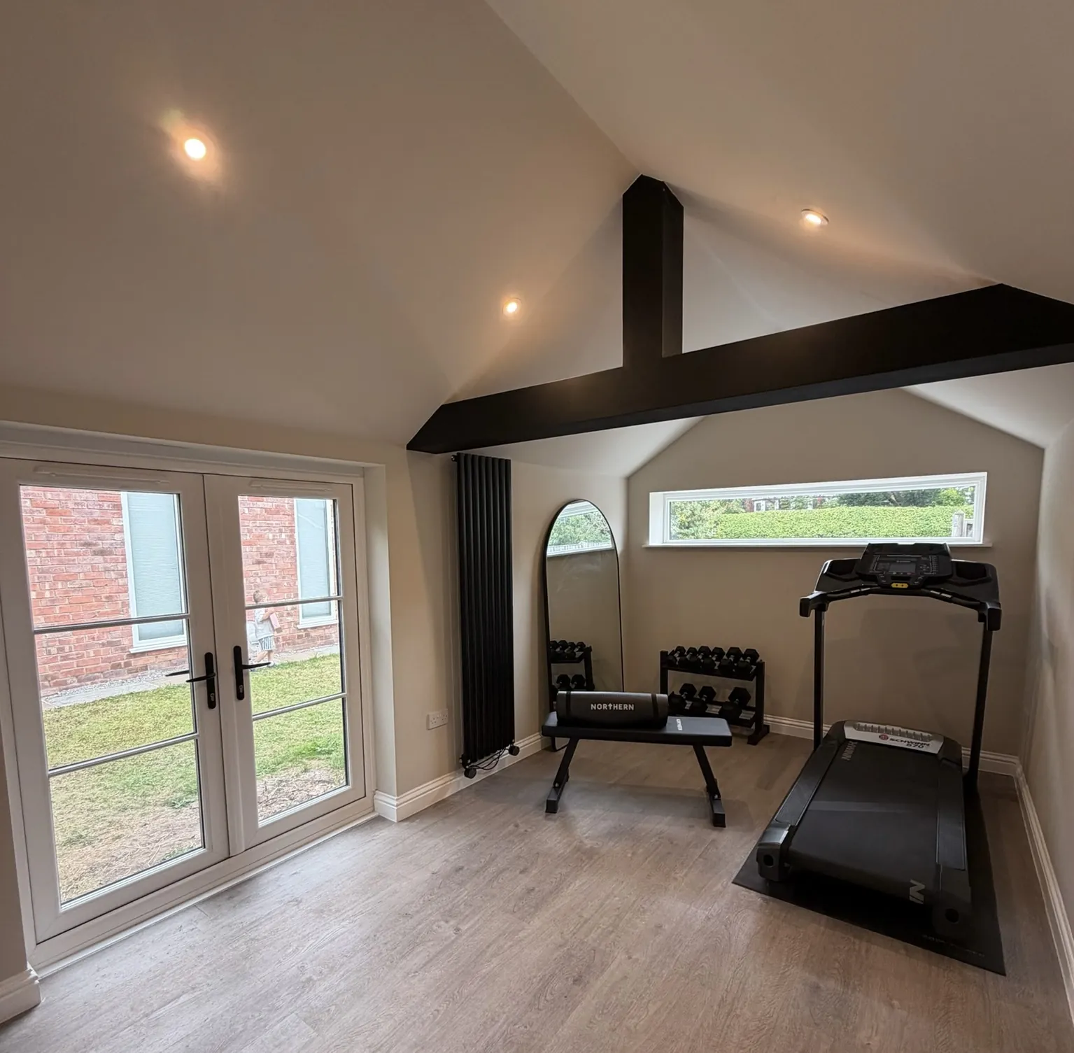 Garage to home gym