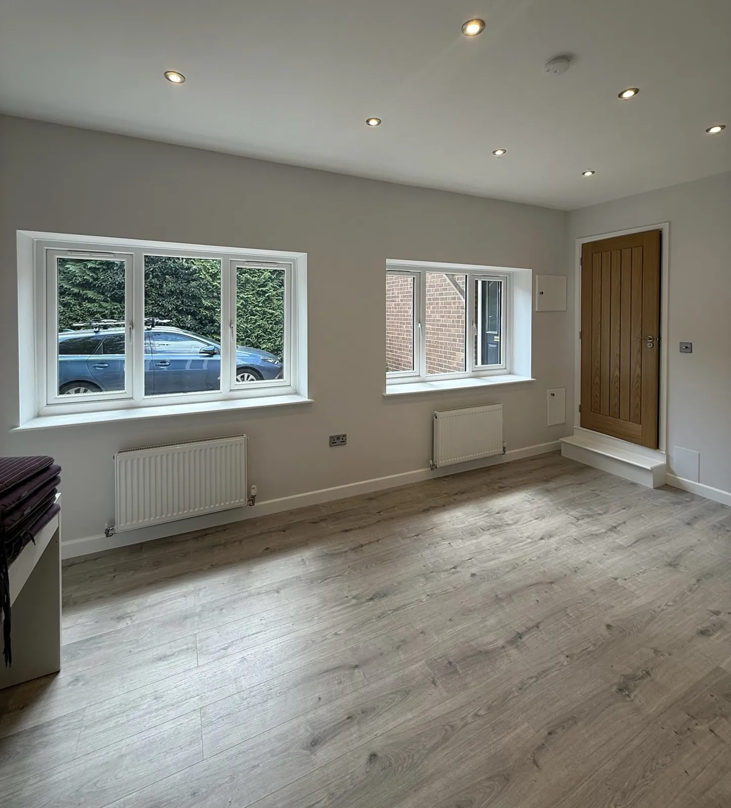 Garage to living room