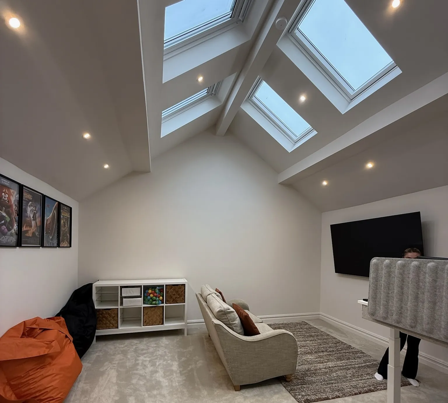 Garage to living room