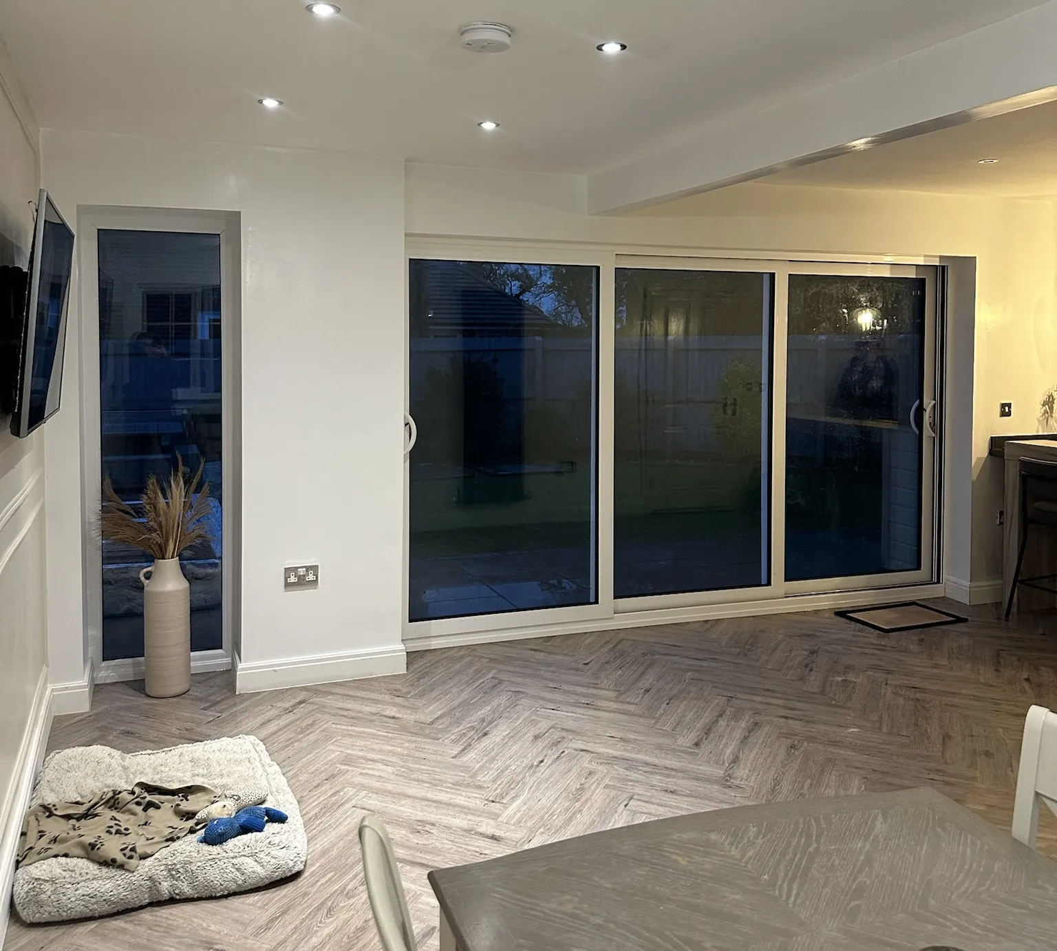 Garage to living room