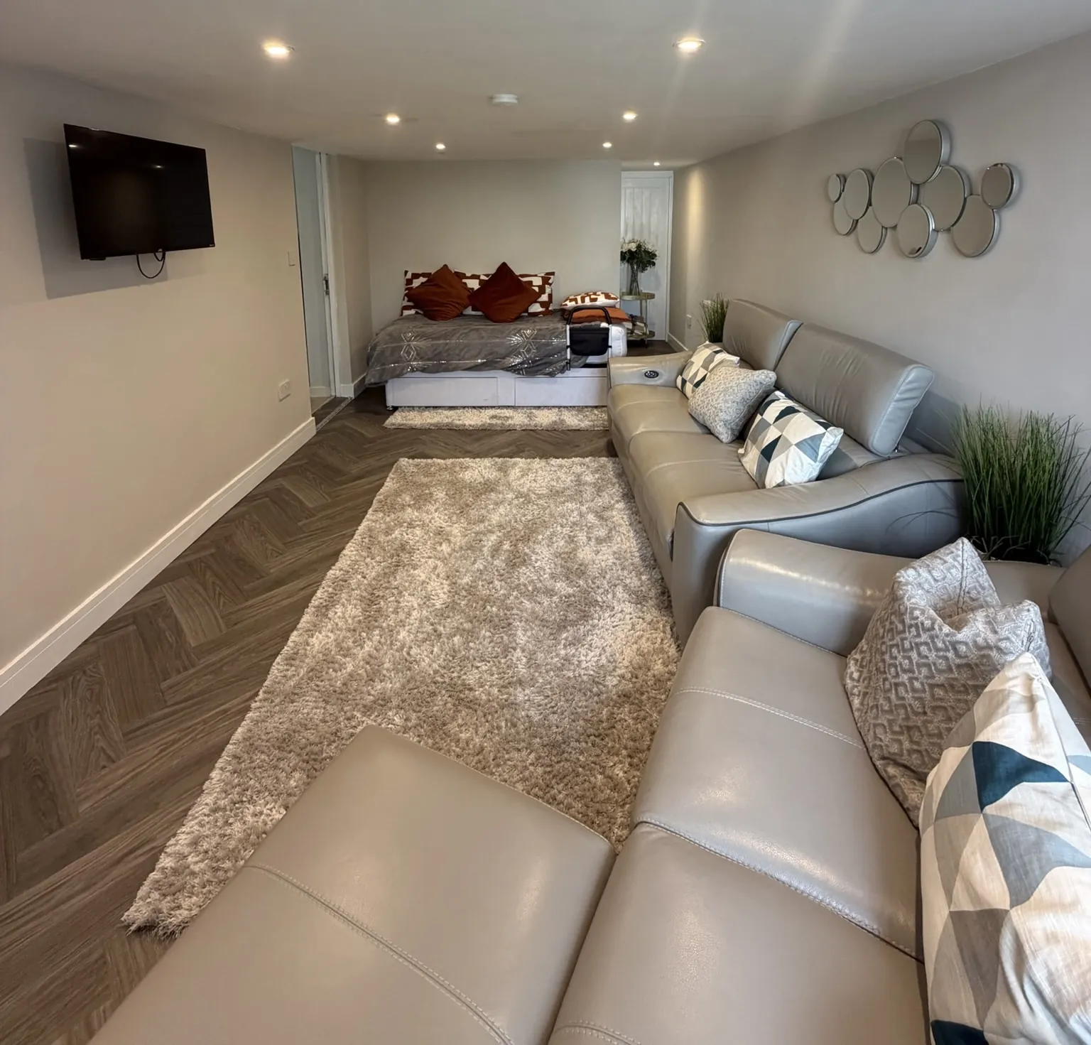 Garage to living room
