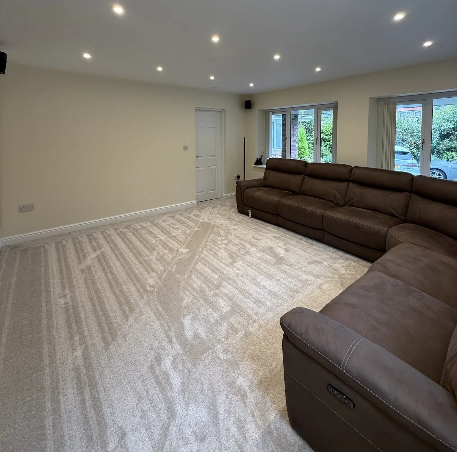 Garage to living room